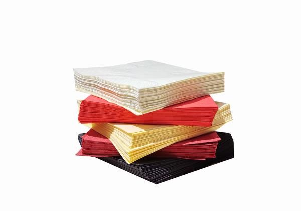 Holiday Multi Color Paper Napkin Soft Disposable For Four Seasons