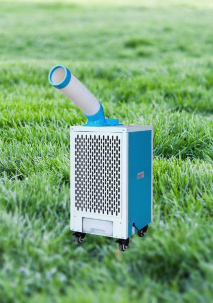 Solución de refrigeración versátil Refrigerador de aire móvil con circulación de agua extendida