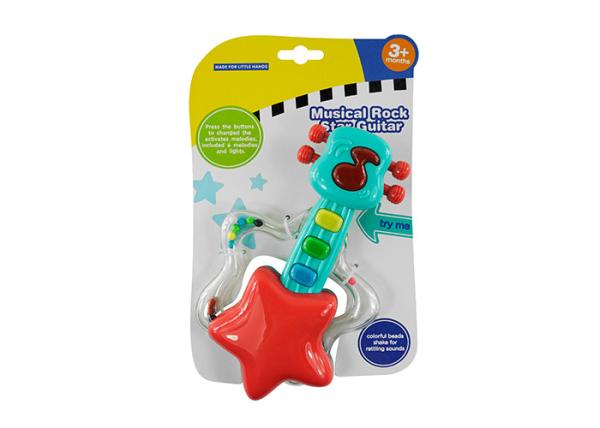 Multi Color BPA Free Baby Teething Rattle Toys With Music And Light 3 To 36 Months