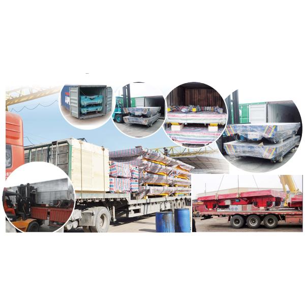 Стальной автомобиль переноса рельса бака шлака для жидкой стальной регуляции