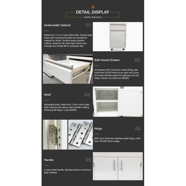 Лабораторная мебель Цена холоднокатаная стальная рама с 12 мм толщиной стеклянной полки для лаборатории