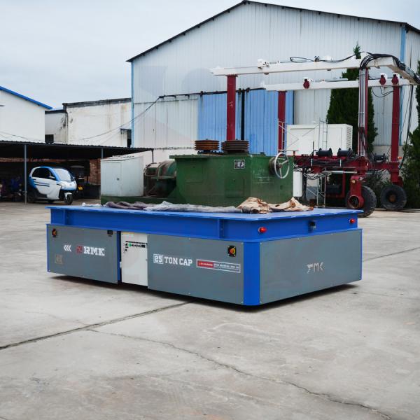 Wireless 25 Tons Hydraulic Lifting Transfer Cart Automatic Charging Stepless Speed