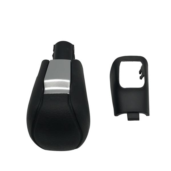 Cuero negro de plástico cubierta del botón de cambio de engranaje para HONDA Civic FC1 FC7 2015 2016 2017