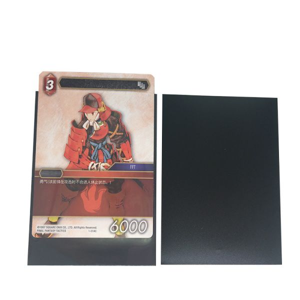 Wholesale Waterproof Card Sleeves Durable Anti-Slip Design for Business Cards Custom Color Tailored Packaging & Printing Product