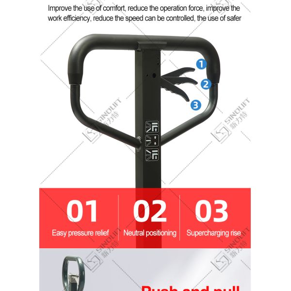 SINOLIFT NPSL Series Low Profile Hydraulic Hand Pallet Jack