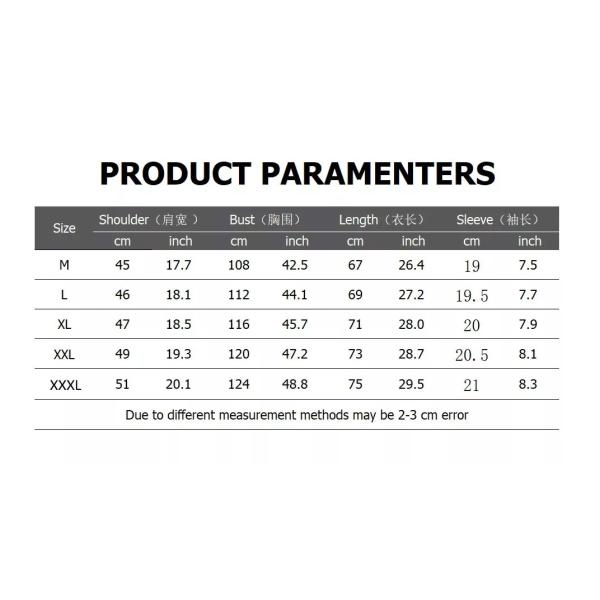 Короткорукавная рубашка мужская рубашка с V-Neck