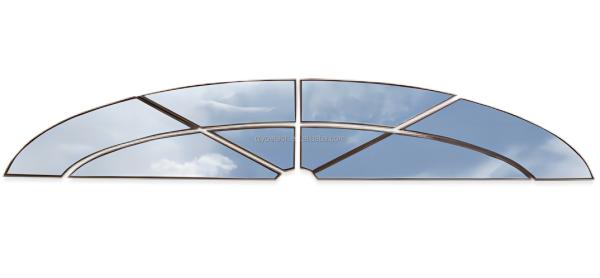 Moderno Design Duplo Vidro Isulado IG Unidades de Vidro para Construção Façadas Skylight