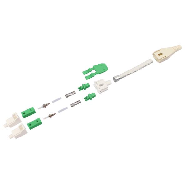 Single Mode/Multimode Fiber LC Connector Durable Design With -40-85°C Operating Temp And ≥1000 Times Durability
