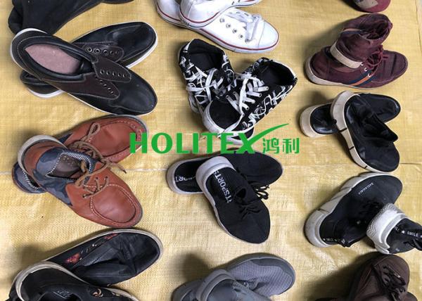 Summer Used Clothes Shoes , Mixed Size Second Hand Casual Shoes For Men