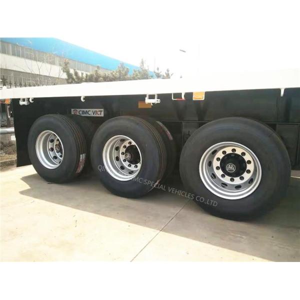 трейлер кровати 40ft высокий с bpw axles04 КИМК трейлер трейлеров 40фт три- цапфы сверхмощный Семи высокий планшетный с цапфами БПВ
