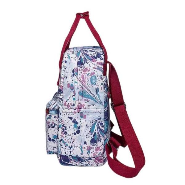 Comfortabe Ladies Carry On Backpack Trendy Print Large Weekend Travel Backpack