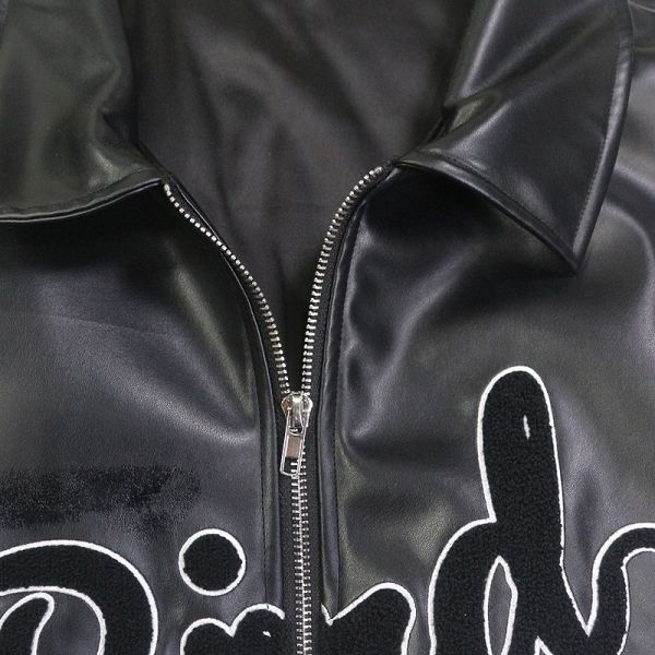 Varsity Jacket for Men Stand Vintage Woven Winter Clothes Custom Embroidery Embroidered Logo Leather Baseball Bomber Leather