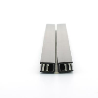Cabinet TPE Profile Decorated  H Type Pvc Exterior Shutters Plastic Customized
