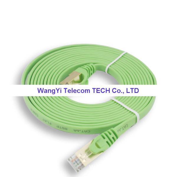 O cabo Cat6 CAT7 da categoria 7 AOC do fio Calibre de diâmetro de fios protegeu o HDPE de cobre puro