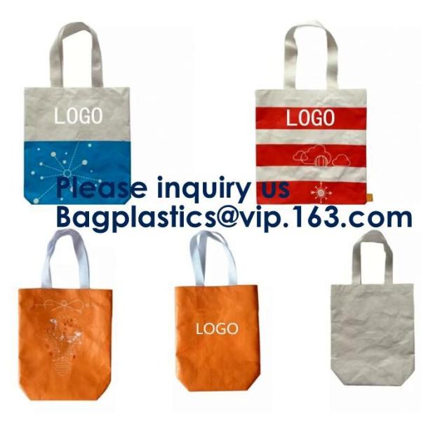 Tyvek Reversible Reusable Shopping Tote Beach Pool Travel Bag Ultra Soft FOLDABLE Material,Reusable Grocery Bag, Easily