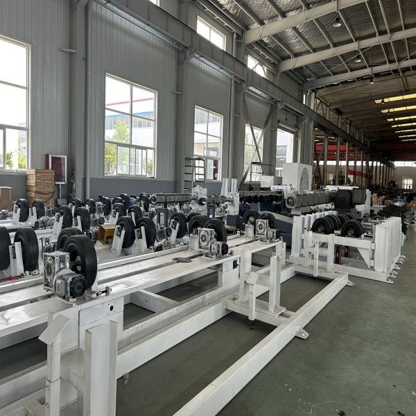 High-Performance 3LPE Coating Line with Siemens PLC Control for 114mm-4200mm Pipes and SA2.5 Surface Treatment