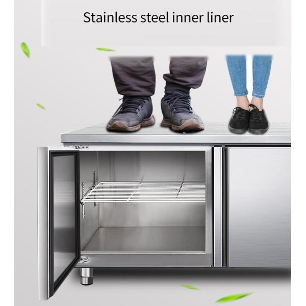 Холодильник ресторана течебезопасного верстака дверей ISO9001 2 коммерчески