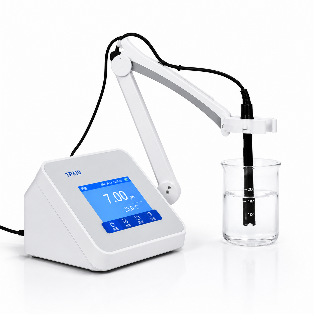 TP310 Digital pH Meter Precision Laboratory pH Analyzer with Automatic