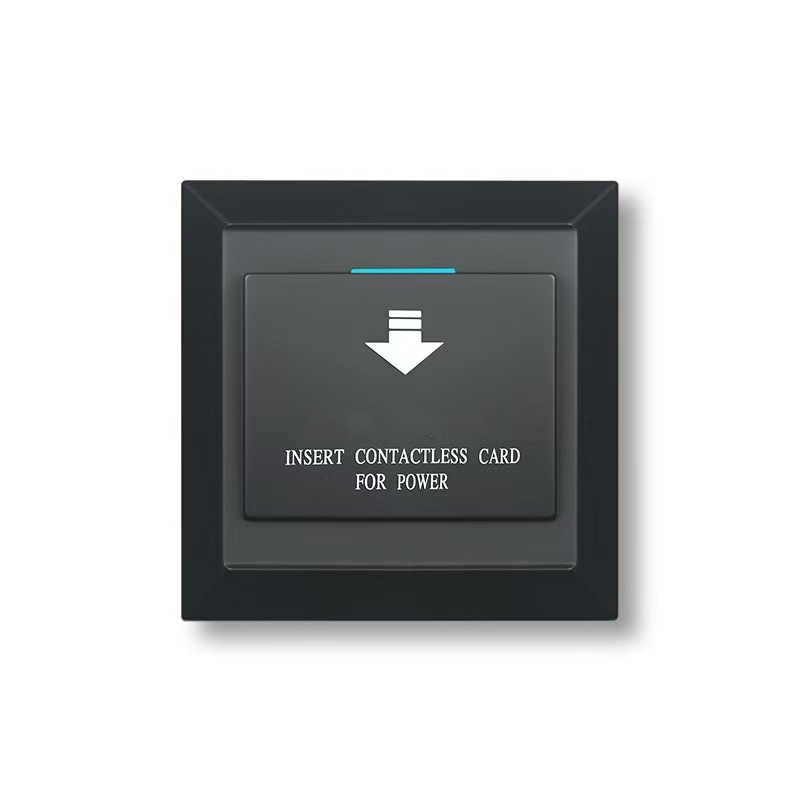 SW02 Programmable Hotel 40A 220V 13.56Mhz / 125Khz Frequency Hotel Smart Card Electric Energy Power Control Switch