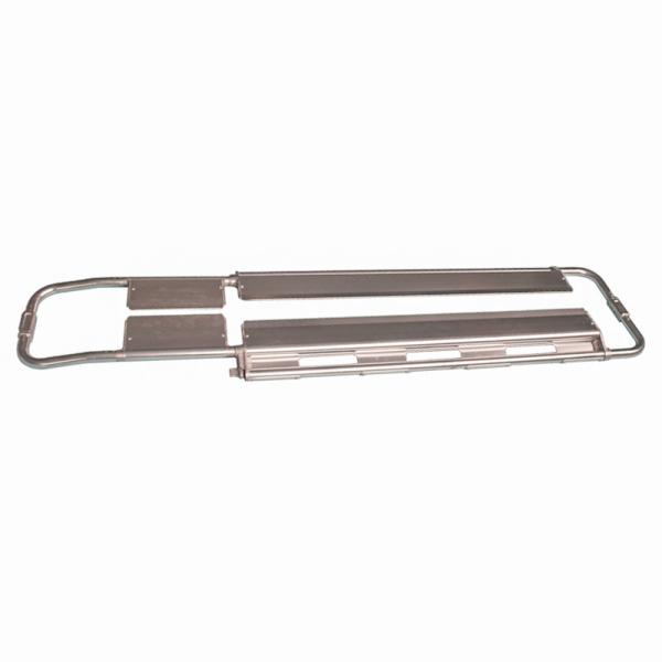Camilla de pala de aleación de aluminio de cuatro paneles para transferencia de pacientes, precio bajo a la venta