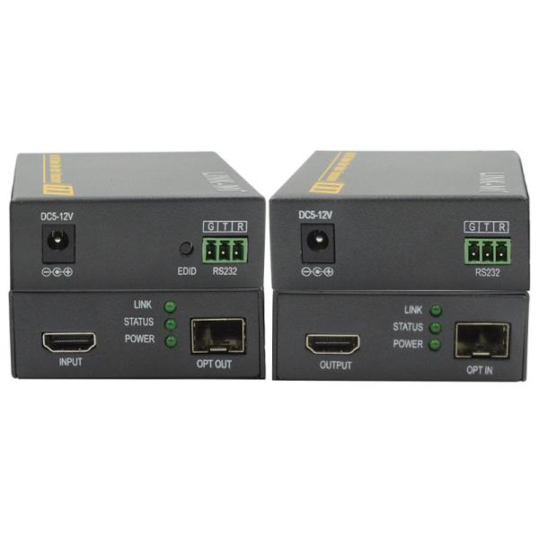 2km HDMI Fiber Optic Extender Support 3D 4K EDID Video Extender Over Fiber