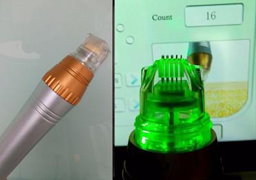 invasive RF microneedle skin rejuvenation wrinkle removal skin lifting machine