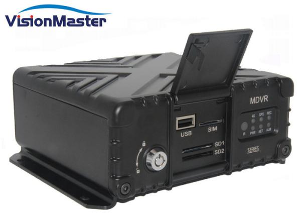3G SIM Card Car Standalone Multi Channel Digital Video Recorder GPS Mobile 1080P AHD
