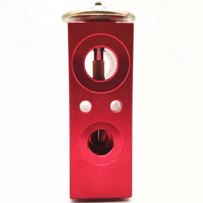 Reemplazo de válvula de expansión de aire acondicionado de automóviles de metal rojo Compatibilidad universal