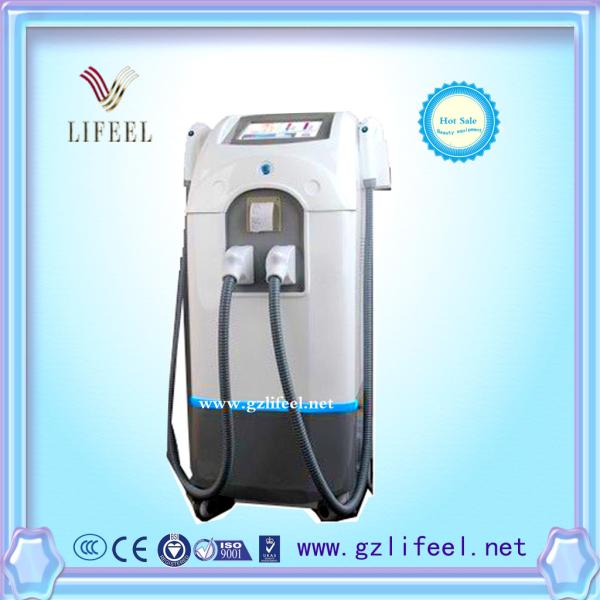 newest beauty equipment opt shr ipl e light RF laser hair removal machine
