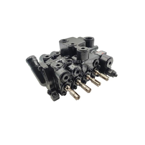 Forklift Spare Parts Hydraulic 4 Spool Control Valve Assy For FG25T3 22N57-30241