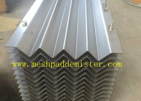 300mm eliminador de Vane Plate Mesh Pad Mist de 8 passagens