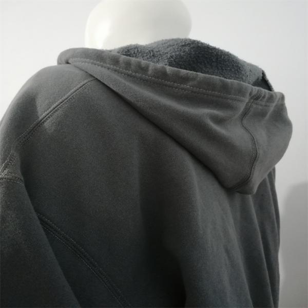 100% Cotton Gray Color FR Fire Resistant Hoodie 7.5 Oz CAT2