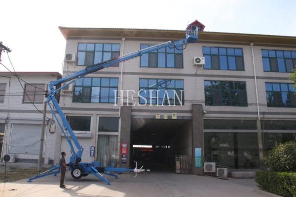 16M 18MElectric And Battery Hybrid Power Articulating Towable Boom Lift