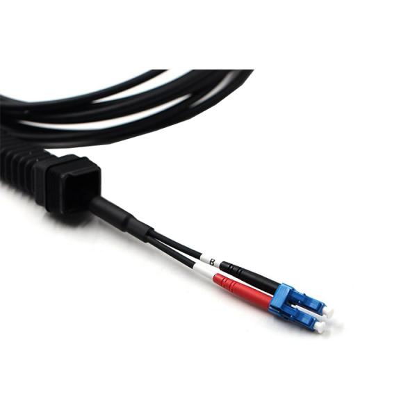 Waterproof Outdoor SM MM Duplex Fiber Optic Patch Cords For 5G Base Station