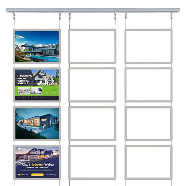 Outdoor Crystal Acrylic Led Poster Frame Light Led Advertising Display Board
