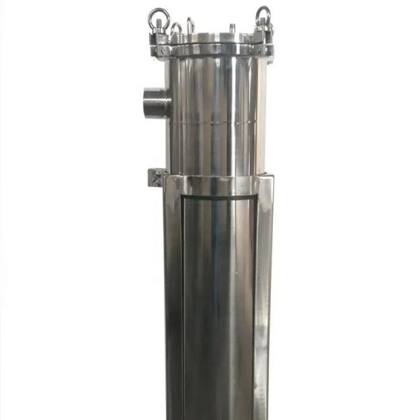 Micron Rating 1-100micron Stainless Steel Bag Filter Housing for Sanitary Cartridge Filter