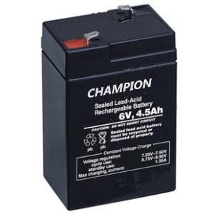 ISO recarregável selado da bateria da luz de emergência da bateria acidificada ao chumbo de 6V 4.5AH/CE