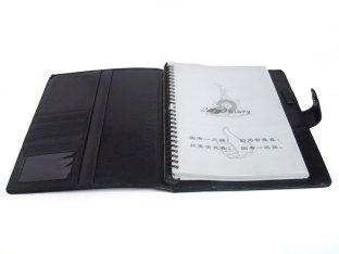 Impression faite sur commande personnalisée de bloc-notes de carnet d'école d'obligatoire en spirale de la note YO avec la couverture de pp