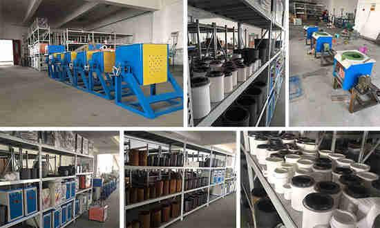 90kw Scrap Brass IGBT Steel Induction Melting Furnace