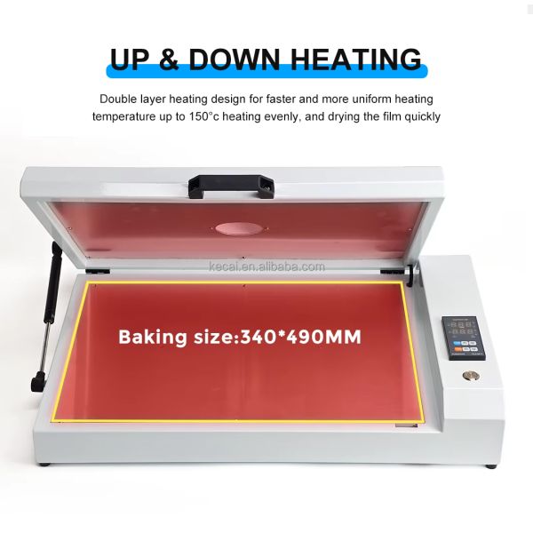 KECAI A3 DTF Oven With Temperature Control Pro DTF Oven Curing Transfer Film DTF Sheet Heating Pads Device