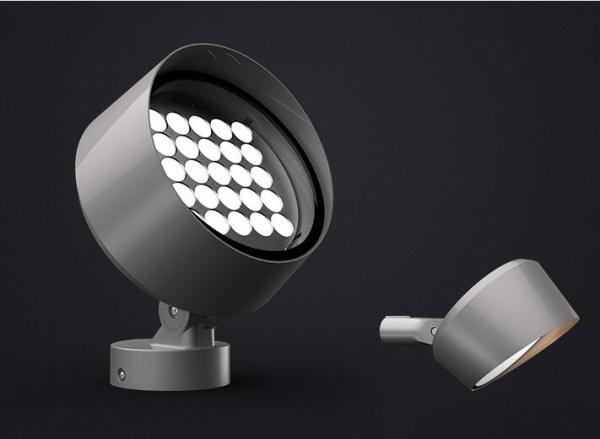 A avaliação exterior branca morna das luzes de inundação IP66 do diodo emissor de luz morre materiais do alumínio de carcaça