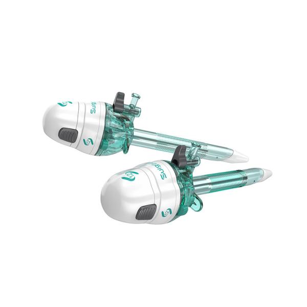 10mm / 12mm Laparoscopic Blunt Trocar Single Use For Endoscopic Surgery