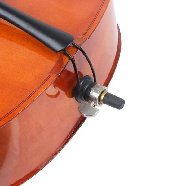 Antique Color Plywood Cello (N-C09)Advanced Handmade Natural Flame Maple Cello Made in China Of solid spruce wood trimme