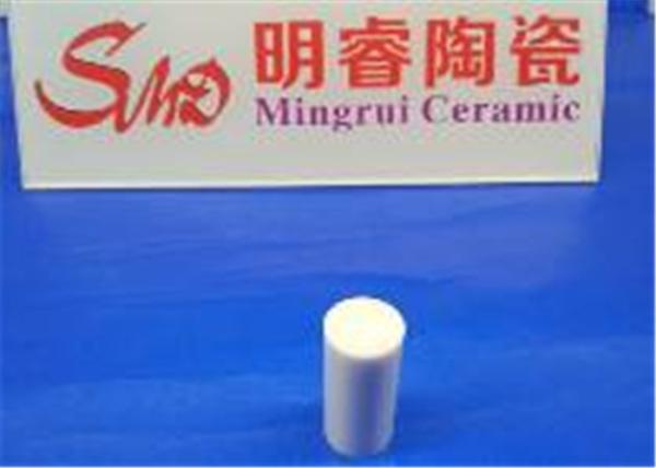 Alumina industrial Rod cerâmico do resistor anti - resistência abrasiva para quebrar 97%