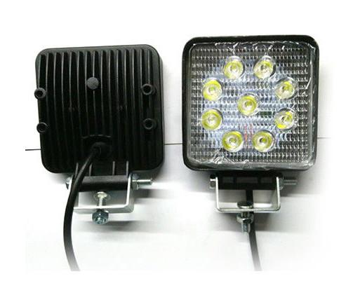 Black / Silvery Electric Bike Motorcycle Led Headlight 10-32V