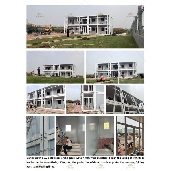 Prefab мобильный плоский пакет дом офиса контейнера 20 Ft