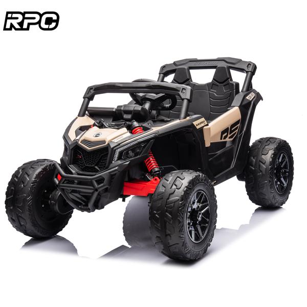 Unisex Electric Ride On Toy Car with Double Seat and Remote Control Max Loading 40kgs