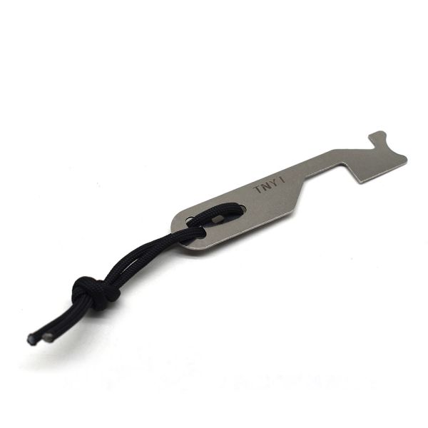 Nuevas llegadas Locksporter Cerrajero Herramienta de derivación de cerraduras Ganzúas Mini Quick Jim