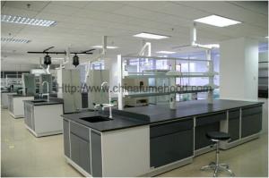 Taille personnalisée Bureau de laboratoire de chimie Fabrique de meubles de