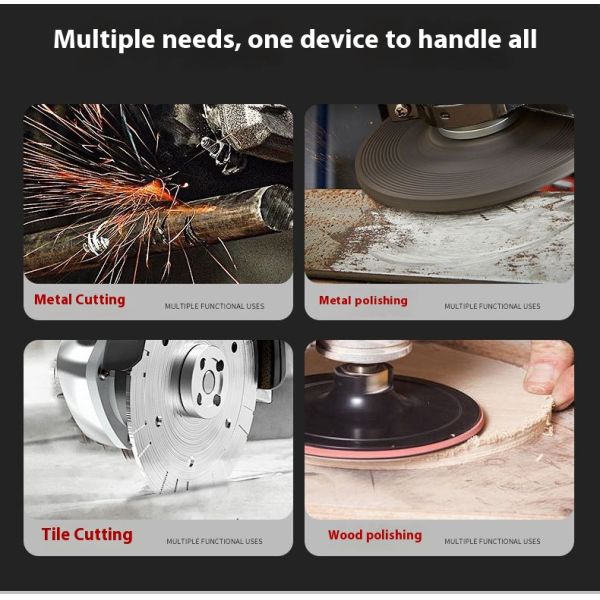 Private Model Small Household Small Angle Polisher Mini Handheld Electric Grinder Cutting Machine Brushless Lithium Battery